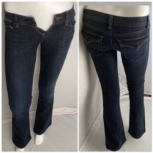 Big Star dark rinse blue denim jeans 24R